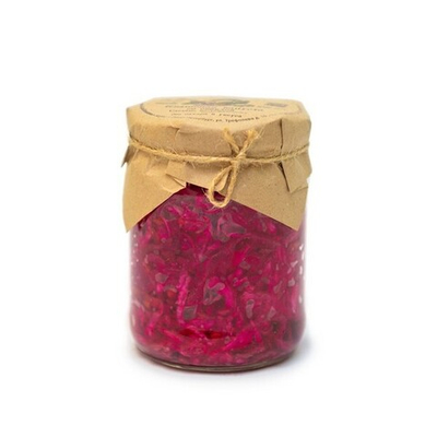 Капуста квашеная со свеклой "Сыроешькины", 500 г