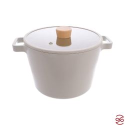 Кастрюля со стеклянной крышкой Neoflam Fika 4,7 л, 22 см (индукция)