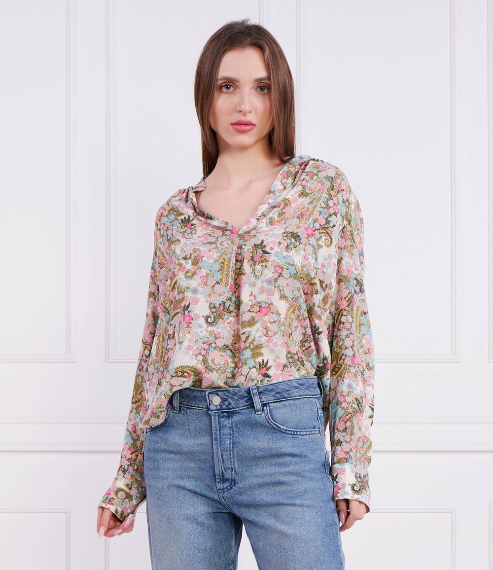 Блузка TINK SOFT YOKO FLOWER Zadig&amp;Voltaire - разноцветная(WWSH00510)