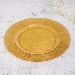 Поднос пластиковый «Кристалл» 33см песок