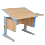 Растущая парта Дэми с боковой полкой СУТ 41-01 (1030×550 мм)