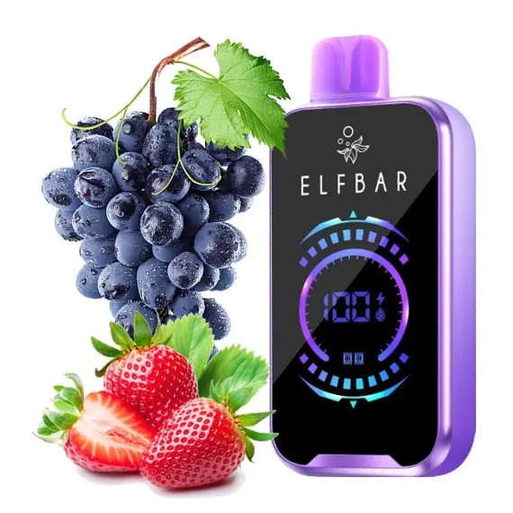 Elf Bar FS18000 - Strawberry Grape (5% nic)