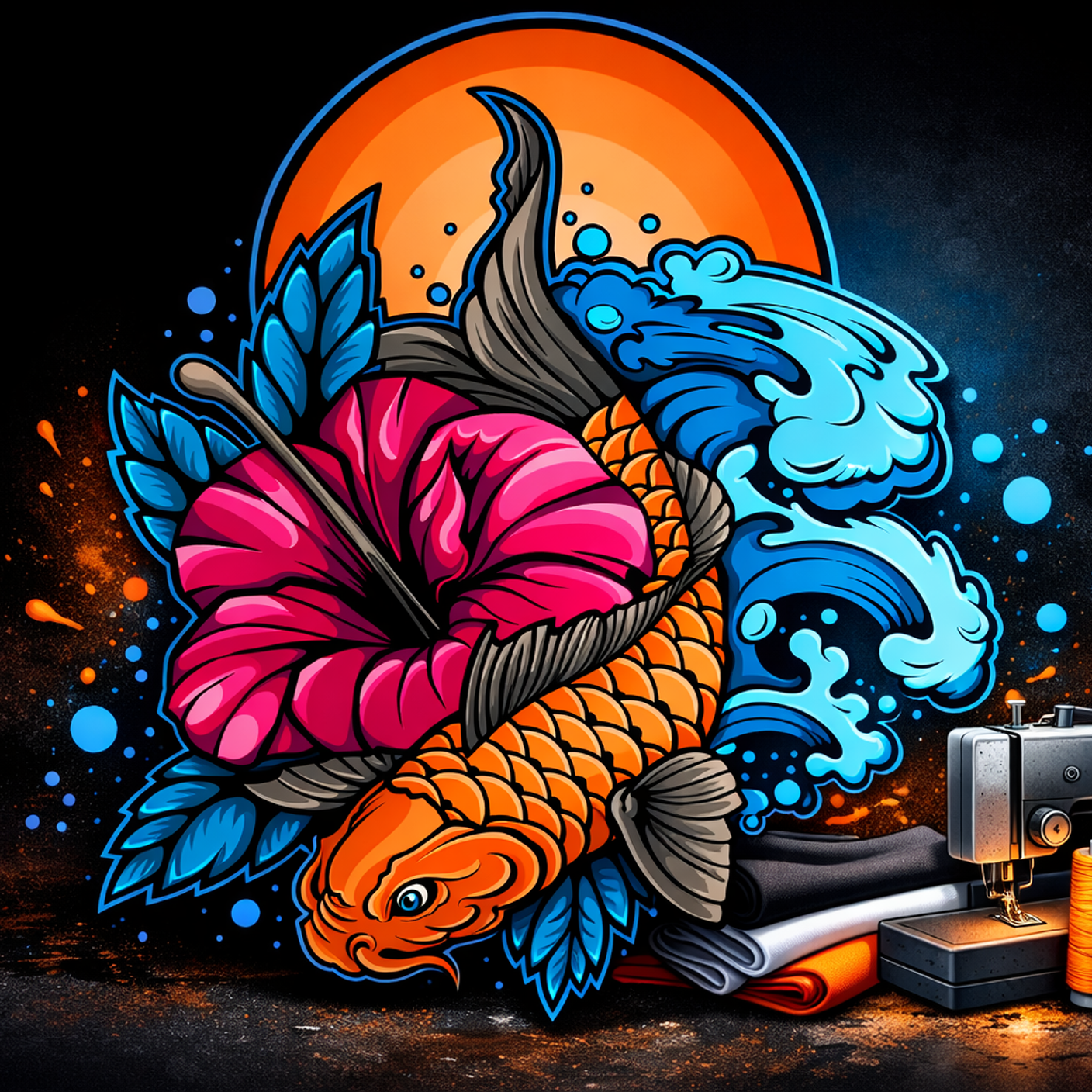 Шелкография на ткани и одежде