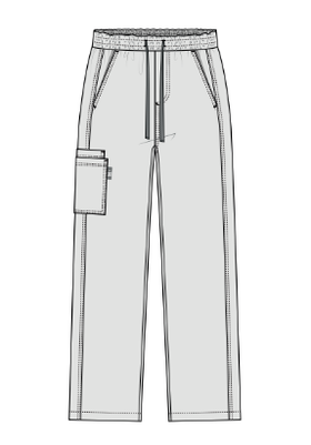 Мужские медицинские брюки прямые