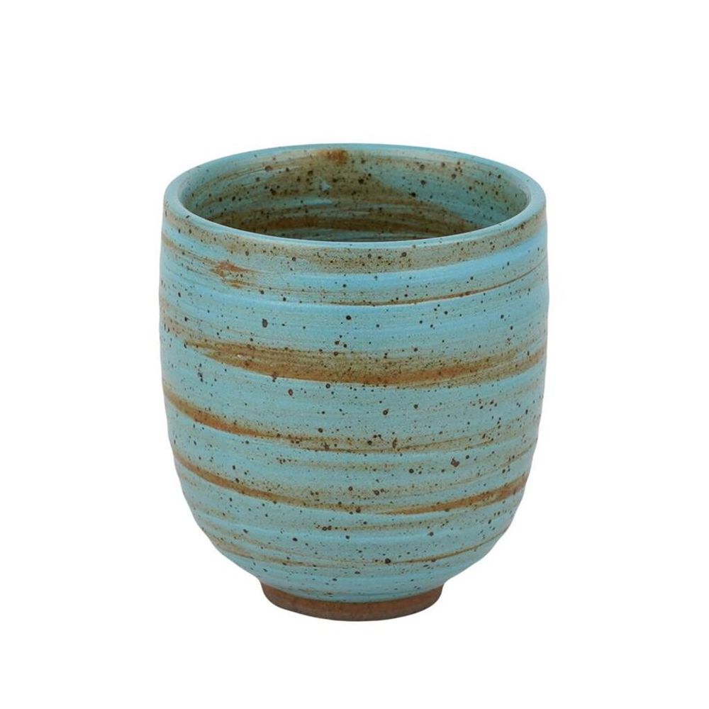 Чашка 220 мл чайно-кофейная без ручки голубая Ceremony Barista d 7,2 см h8,2 см Barbossa [1]