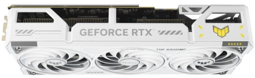 Видеокарта ASUS GeForce RTX 5070 TI TUF BTF OC WHITE (TUF-RTX5070TI-O16G-BTFWHITE)