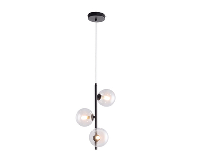 09408-3A,19 Подвес Иона черный G9 15W (4000K)