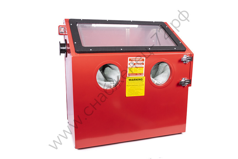 Камера пескоструйная настольная 110 л TRSBC110