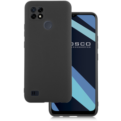 Чехол ROSCO для realme C21 оптом (арт. RM-C21-COLOURFUL-BLACK)