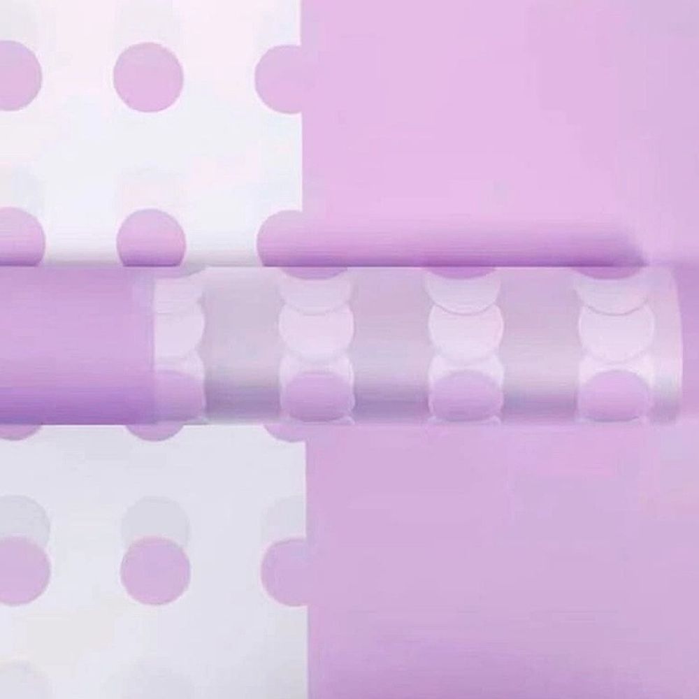 Пленка матовая "Bubble" (10м) СИРЕНЕВЫЙ