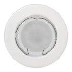 Светильник встраиваемый MR16 50 Вт 80 мм, белый (без патрона)