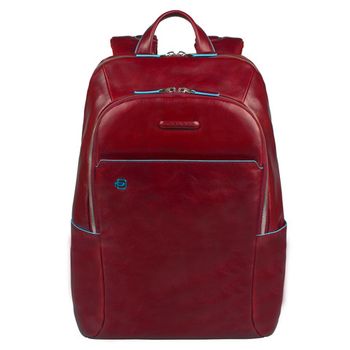Рюкзак Piquadro Blue Square красный телячья кожа (CA3214B2/R)