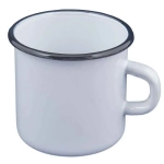 Кружка эмал 0,4л б/рис С40103 С40103.П (Новокузнецкая эмаль)