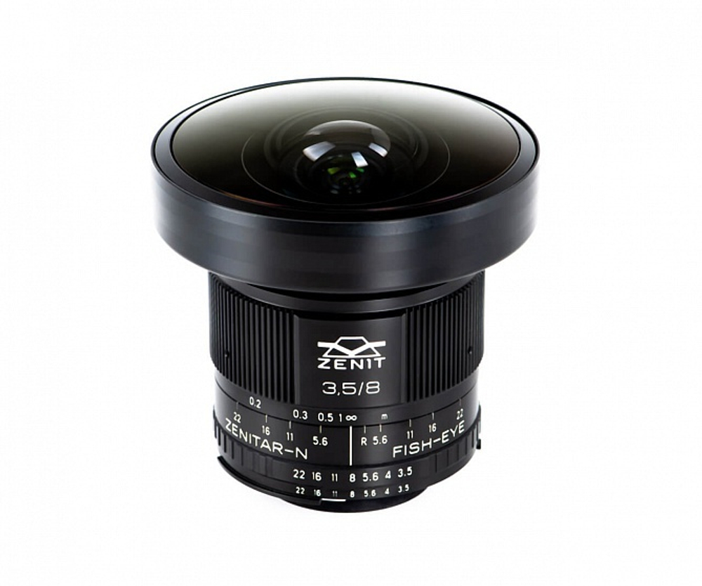 Зенит Зенитар-C 8mm f/3.5 Canon EF