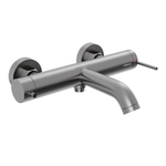 Смеситель для ванны Abelsberg Fluida ERF22516GM цвет Космическая сталь