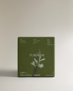 Zara Home Ароматическая свеча Tuberose, 350 г, аромат для дома