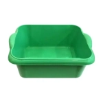 Таз пищевой прямоуг. с ручками 10л ЧУДОзеленый