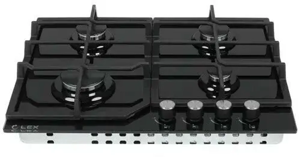Встраиваемая газовая панель LEX GVG 642 BL (h)
