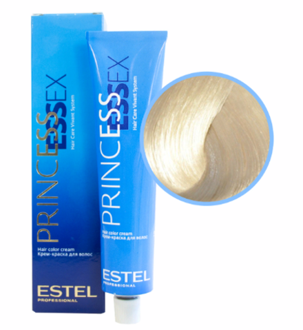 Estel Крем-краска Princess Essex, тон №10/16, Светлый блондин пепельно-фиолетовый/полярный лед