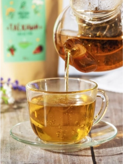 Набор чай "Таежный сбор" 1 шт и мёд васильковый 2 шт, №7