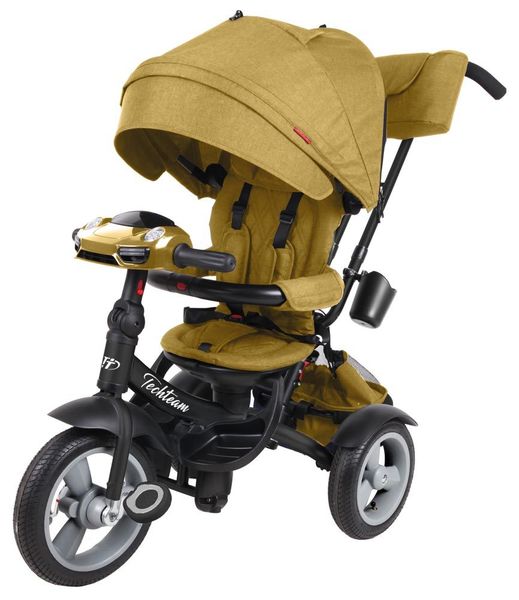 Трехколесный велосипед Luxury Горчичный