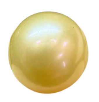 Жемчуг пресноводный золотой круглый 6.0-6.5 мм