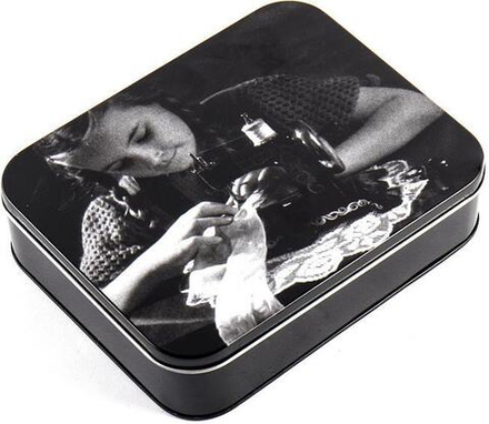 Металлическая коробочка для мелкой фурнитуры, 17,5 x 14 x 4,3 см (10216100/050318/0011485/1_Австрали