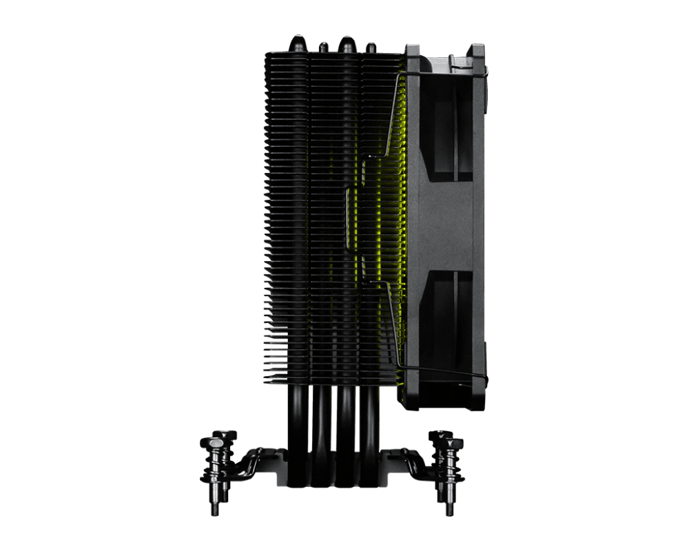 Вентилятор для процессора MSI MAG CORE FROZR AA13, TDP 240W, ARGB, LGA1700/1851/AM4/AM5, Черный
