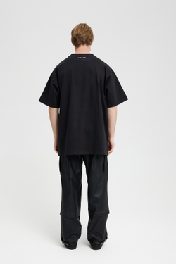 Футболка оверсайз с принтом