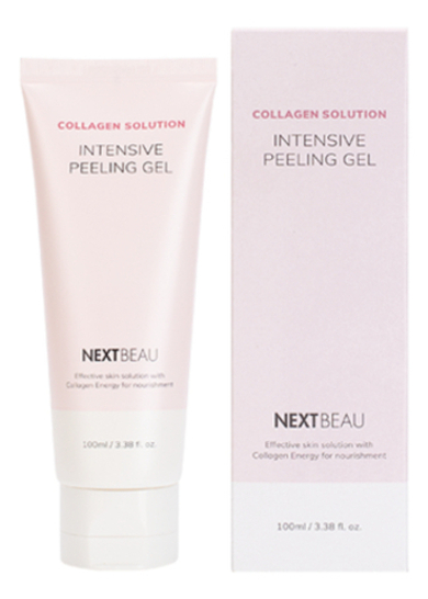 NEXTBEAU Гель отшелушивающий с гидролизованным коллагеном - Collagen solution intensive, 100мл