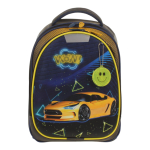 Ранец Колибри 3 с ортопед. спинкой и мешком д/обуви "Машина" 37*28*19 см.2 отд. (Luris)