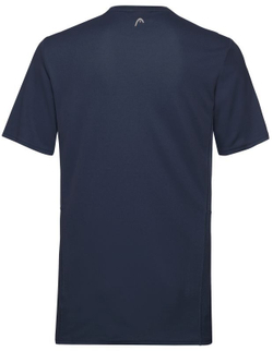 Мужская теннисная футболка Head Club Tech T-Shirt M - dark blue