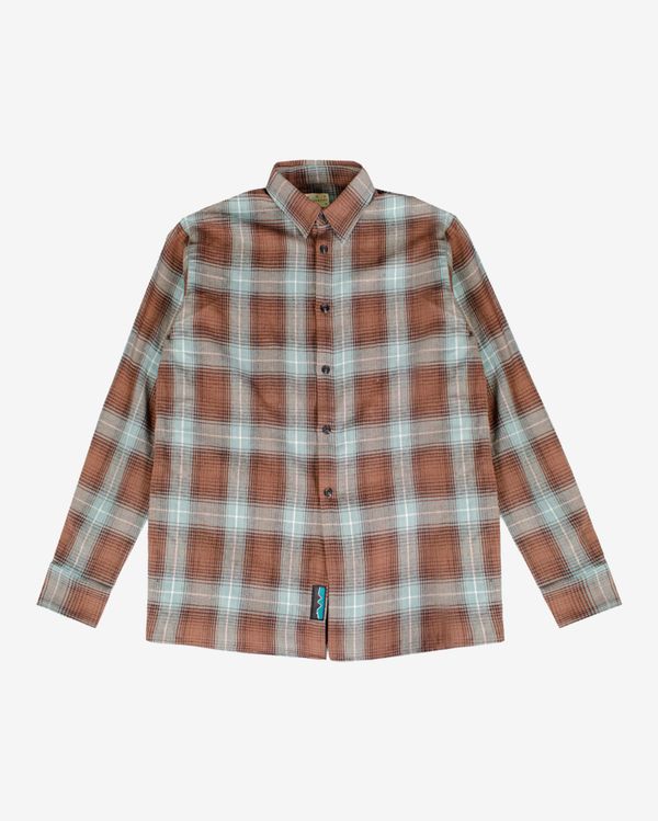 Рубашка Filter brown/blue - фото 1