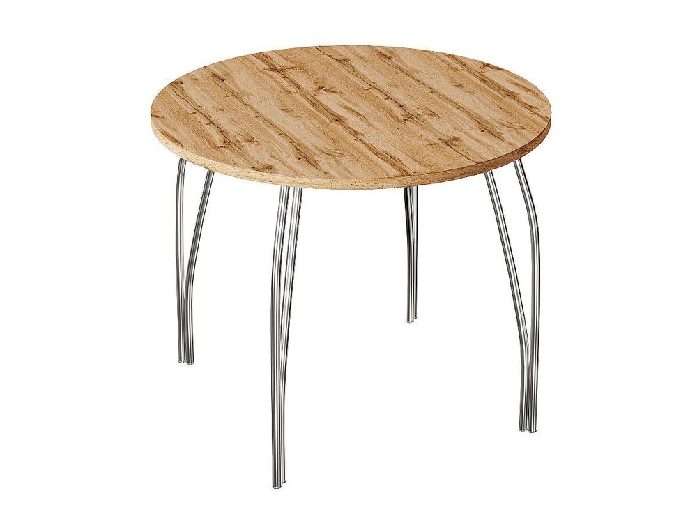 Стол обеденный круглый TLC-2.2 (ОС-11) Wotan Oak 2S 742*900*900
