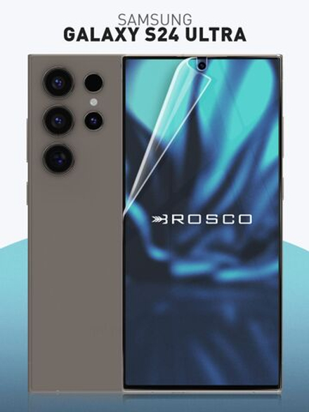 Защитная плёнка ROSCO для Samsung Galaxy S24 Ultra (арт.SS-S24U-GEL-FILM-GLOSSY )