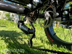 Электрический трицикл фэтбайк GreenCamel Трайк-F20 (500W 12Ah), Красный