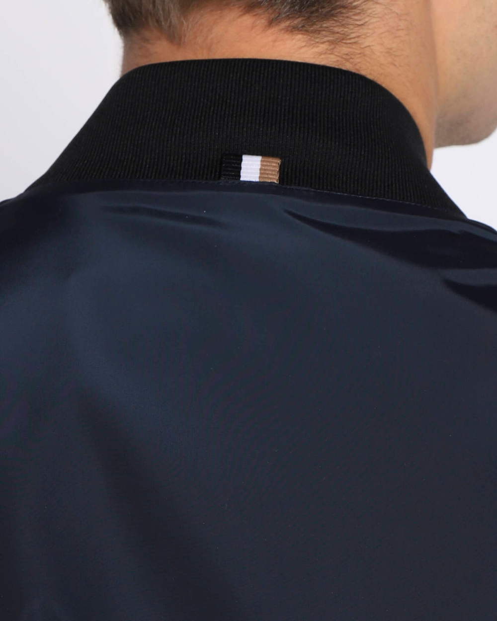 куртка бомбер costia1 BOSS BLACK - темно-синий(50479241)