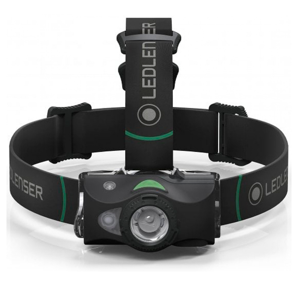 Фонарь светодиодный налобный LED Lenser MH8, черный, 600 лм, аккумулятор