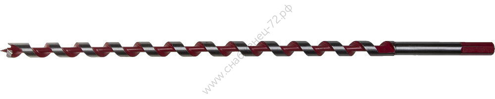 ЗУБР 14x450/360мм, сверло левиса по дереву, шестигранный хвостовик