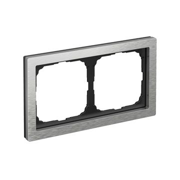 Рамка 2-м ArtGallery Pure метал. алюм. SE GAL312102