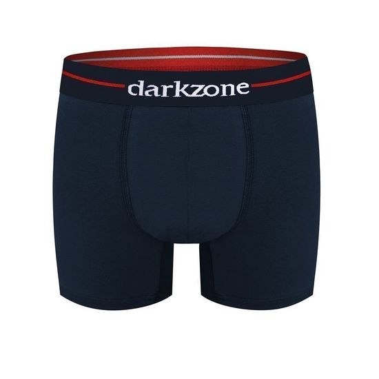 Мужские трусы боксеры темно-синие Darkzone DZN2054