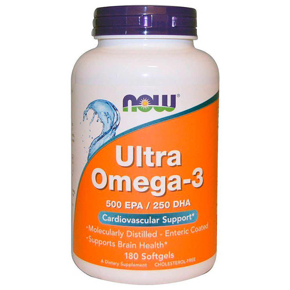 NOW Ultra Omega-3 (180 капс.)