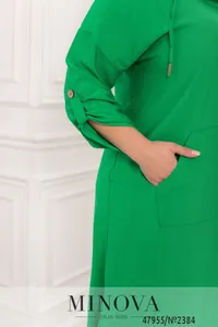 Платье 2384-зеленый Minova