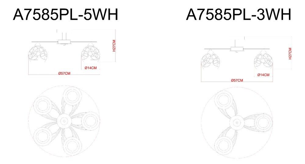 Потолочная люстра Arte Lamp