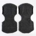 5477720 Варежки-муфты на ручку коляски, 2 шт., стеганные, цвет серый