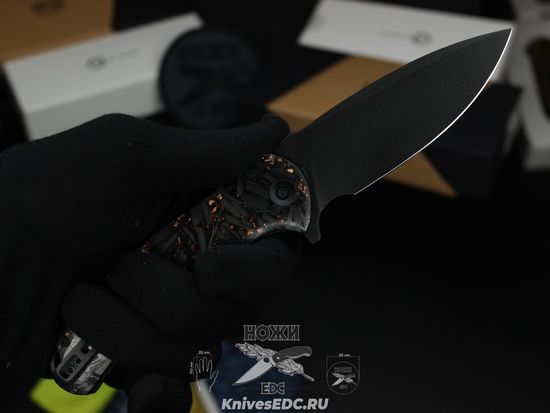 Нож складной CIVIVI Praxis C803I сталь клинка 9Cr18MoV, рукоять Carbon