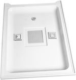 Душевая кабина WeltWasser WW500 Laine 804 80x80 10000003267 профиль Хром стекло прозрачное