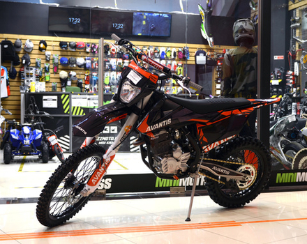 Мотоцикл Avantis Enduro 250 FA 21/18 (ZS172FMM, возд.охл.) 2020 Черный (К)