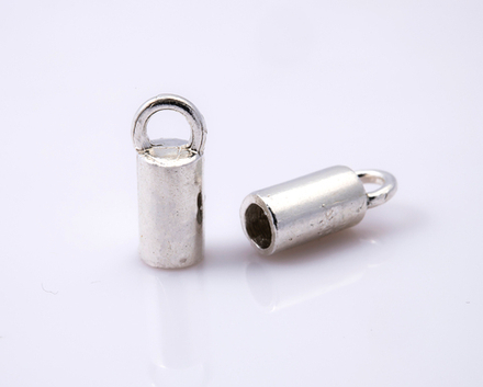 Концевики Ø 4.0 мм (серебро)