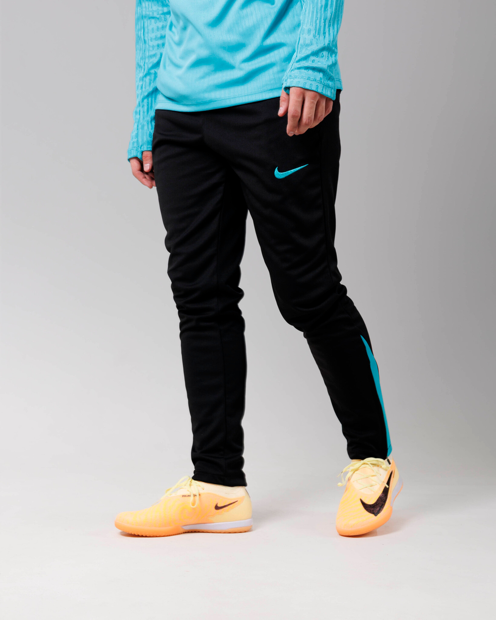 Ливерпуль / Трен.костюм / Черно-бирюзовый